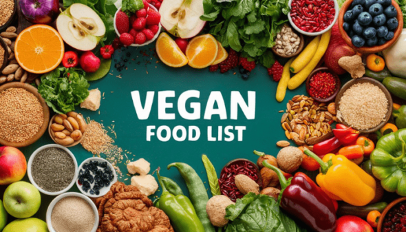 Vegan Food List for Beginners